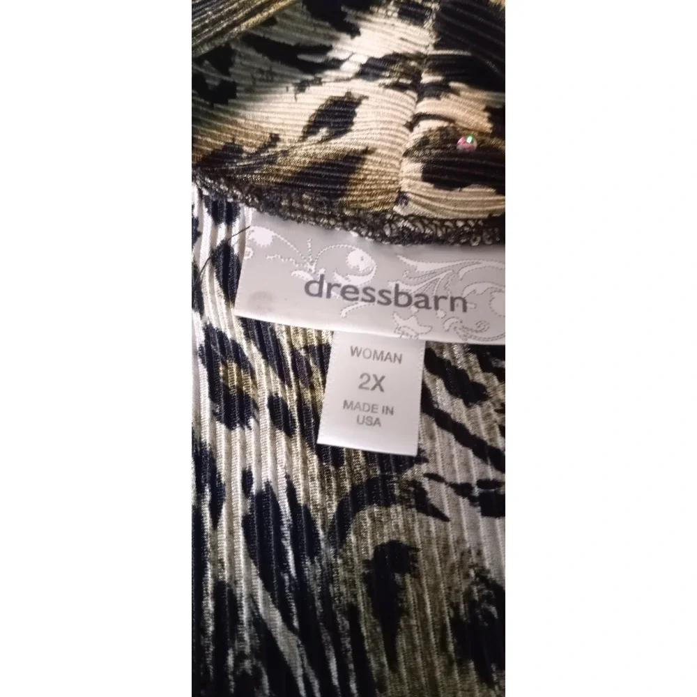 womens Animal Print Open Front Cardigan Jacket sequin mob wife retro 80s bold